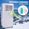 Serenelife Portable Air Conditioner, SLPAC105W SLPAC105W - alternate 4